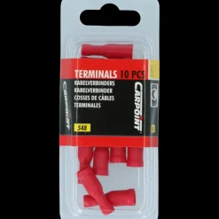 Carpoint Rondstekkerbus 548 Ø 4.0mm rood blister 10 Stuks