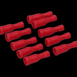 Carpoint Rondstekkerbus 548 Ø 4.0mm rood blister 10 Stuks