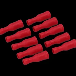 Carpoint Rondstekkerbus 548 Ø 4.0mm rood blister 10 Stuks