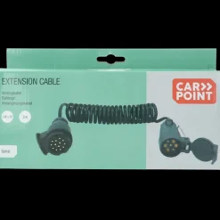 Carpoint spiraal trailer verlengkabel 13-polig stekker en 7polige contrastekker