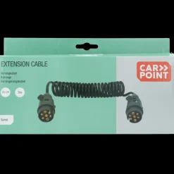 Carpoint spiraal trailer verlengkabel 7p - 7p stekker/stekker