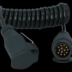 Carpoint spiraal trailer verlengkabel 13p - 13p stekker/stekkerdoos