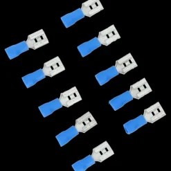 Carpoint Vlakstekerhuls 542 6.3x0.8mm blauw blister 10 Stuks