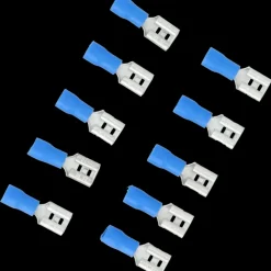 Carpoint Vlakstekerhuls 542 6.3x0.8mm blauw blister 10 Stuks