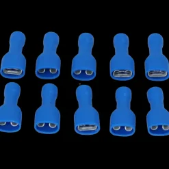 Carpoint Vlakstekerhuls 1542 6.3x0.8mm blauw blister 10 Stuks