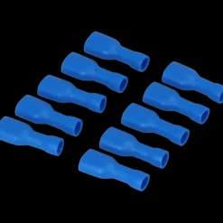 Carpoint Vlakstekerhuls 1542 6.3x0.8mm blauw blister 10 Stuks