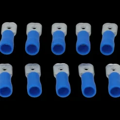 Carpoint Vlakstekker 740 6.3x0.8mm blauw blister 10 Stuks