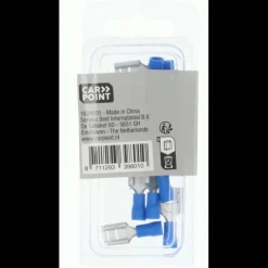 Carpoint vlakstekkerhuls 544 8.0x0.8 blauw 10 stuks