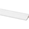 Decorlijst grenen 12x32 mm wit gegrond lengte 270 cm