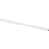 Decorlijst zelfklevend MDF wit folie 9x22 mm 260 cm