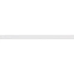 Decorlijst zelfklevend MDF wit folie 9x22 mm 260 cm