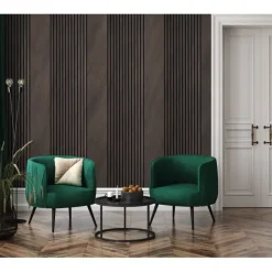 Decorpaneel koper voor lattenwand 260x26cm, dikte 22 mm, 1,35m²