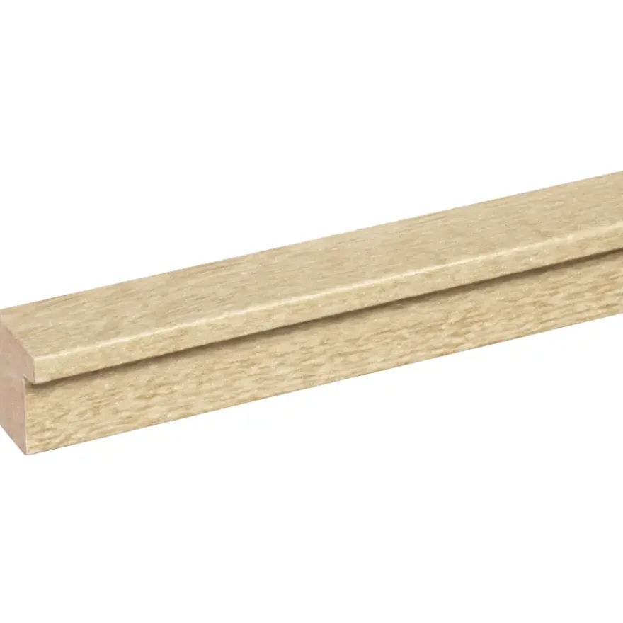 Decowall Acoustic eindprofiel natuur eiken 260cm