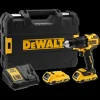 DeWalt 18V XR klopboormachine brushless DCD709D2T-QW incl. 2 accu's 1.5Ah + lader