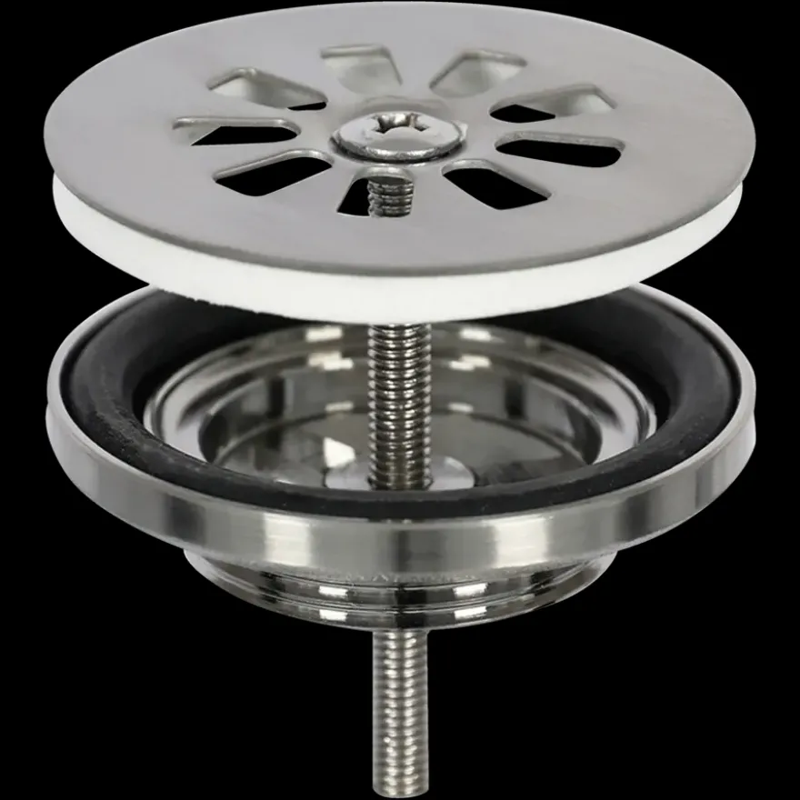 Differnz fonteinafvoerplug RVS