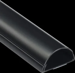 D-line kabelgoot halfrond zwart 50/25 mm 1 meter