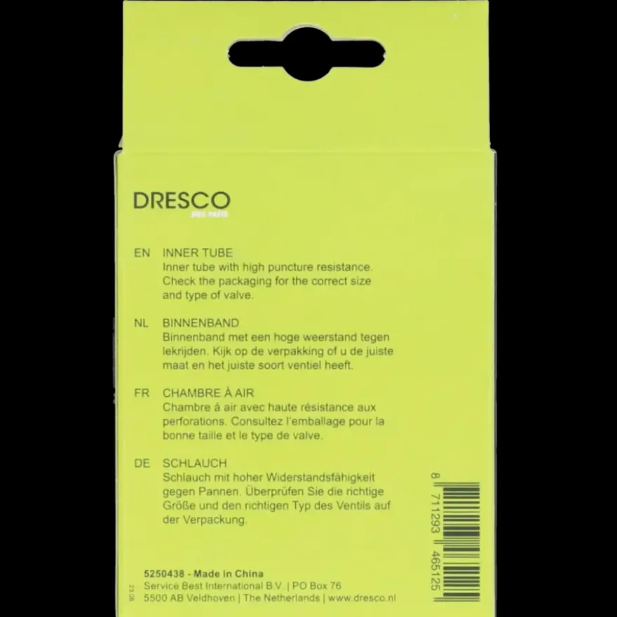 Dresco binnenband 700x23c (19/25-700) sclave 48mm