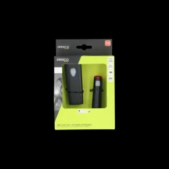 Dresco fietsverlichtingsset op batterij