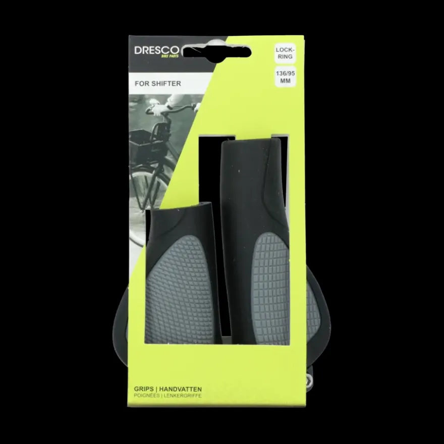 Dresco handvatten ergo city plus zwart/grijs