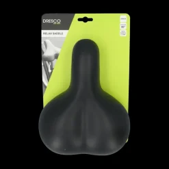 Dresco Lazio fietszadel zwart