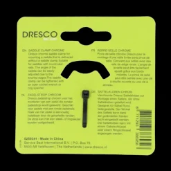 Dresco zadelstrop chroom