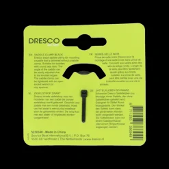 Dresco zadelstrop zwart