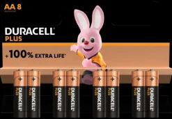 Duracell Batterij AA Alkaline Plus 8 stuks