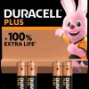 Duracell Batterij AAA Alkaline Plus 4 stuks