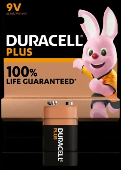 Duracell Batterij 9V Alkaline AA Plus