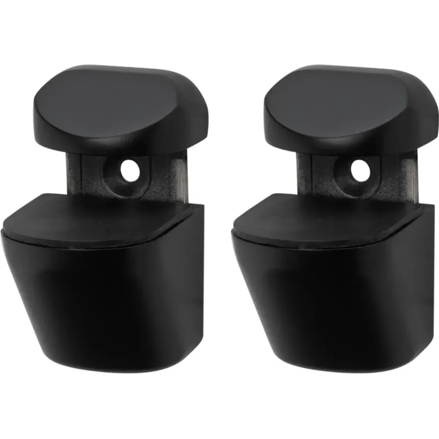 Duraline clip geborsteld goud set 2 stuks