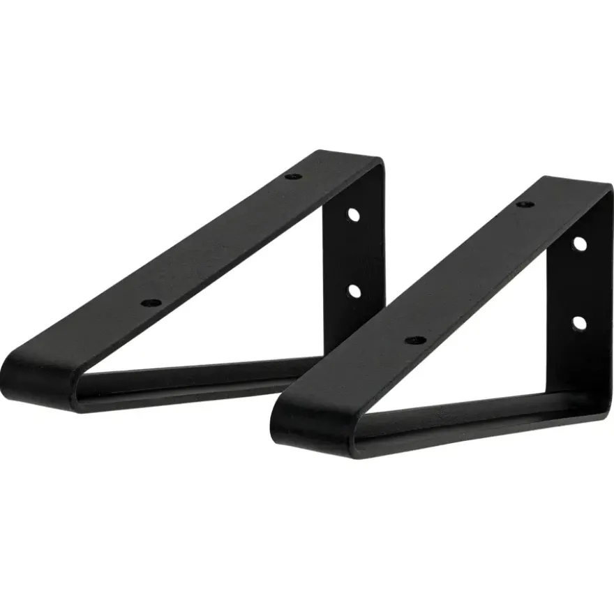 Duraline clip zwart 7x19 cm 2 stuks