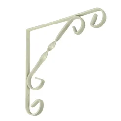 Duraline plankdrager ornament wit 15x15 cm