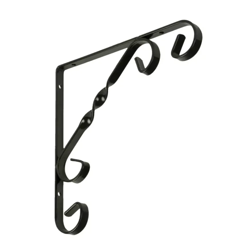 Duraline plankdrager ornament zwart 20x20 cm