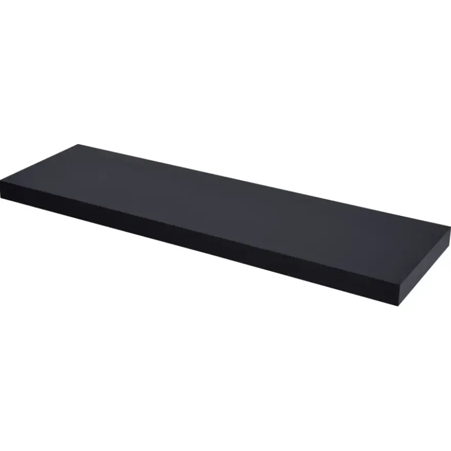 Duraline wandplank XL4 zwart 80x23,5 cm 38 mm