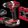 Einhell 18V accuboormachine TE-CD 18/40 LI incl. 2 accu's 1,5Ah + lader + koffer