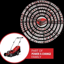 Einhell 18V grasmaaier GE-CM 18/33 Li Kit (incl. 4.0Ah accu en oplader)