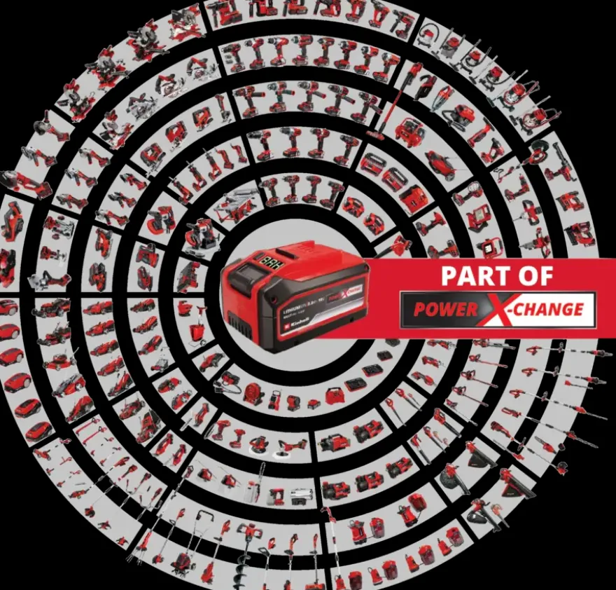 Einhell 18V klopboormachine TE-CD 18/48 LI incl. 2 accu's 2.0Ah + lader + koffer