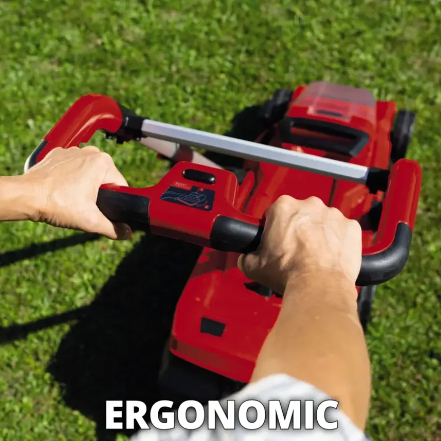 Einhell 2x18V grasmaaier 42cm Rassaro (incl. 2 accu's 5.2Ah + oplader)