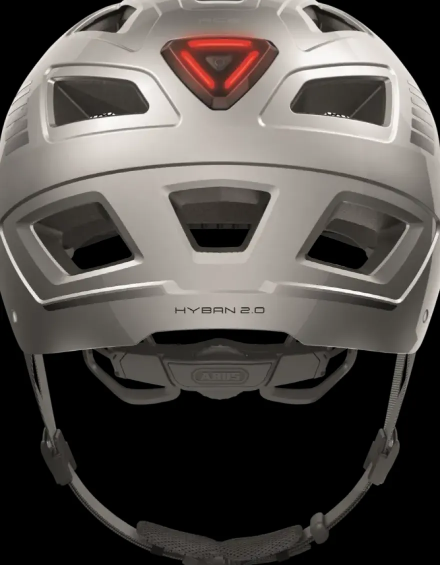 Fietshelm Hyban 2.0 signal silver XL