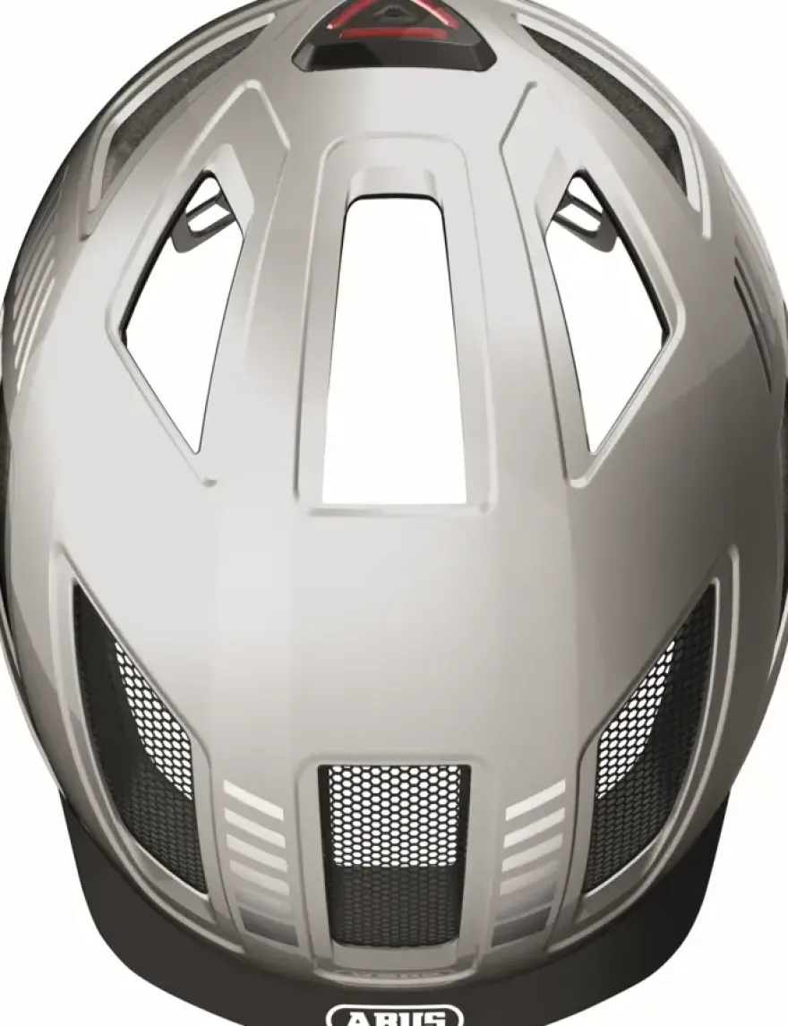 Fietshelm Hyban 2.0 signal silver L