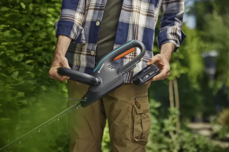 GARDENA 18V accu heggenschaar EasyCut 55cm set