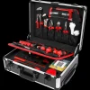 Gereedschapskoffer / trolley met 299-delige set handgereedschap