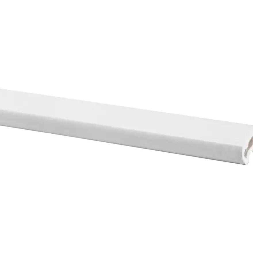 Glaslat hardhout 24x28 mm lengte 270 cm gegrond
