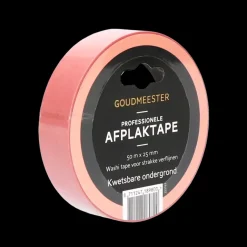 Goudmeester professionele schilderstape kwetsbare ondergrond 50 m x 25 mm