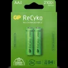 GP Batterij Oplaadbaar AA NiMH 2100mAh ReCyko 1,2V 2 Stuks