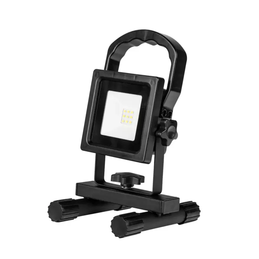 Handson bouwlamp 10W met oplaadbare accu IP44 600 lm