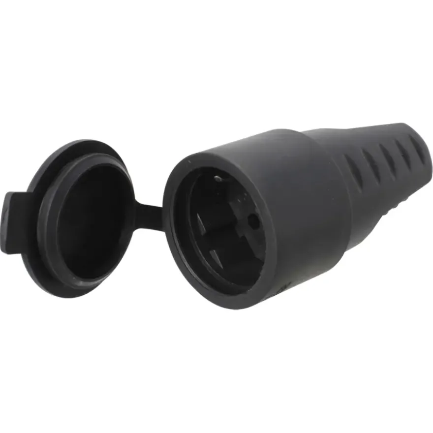Handson contrastekker rubber zwart