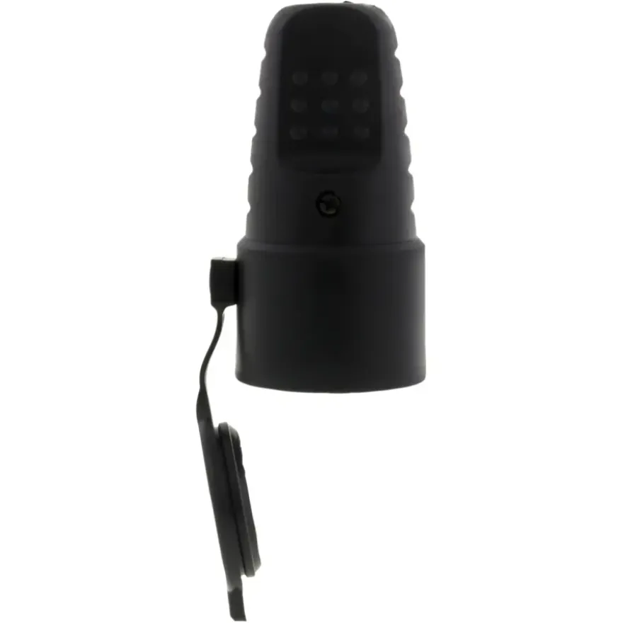Handson contrastekker rubber zwart