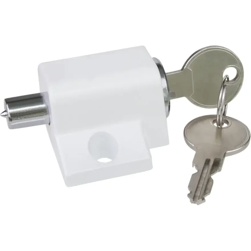 Handson drukcilinder oplegslot wit