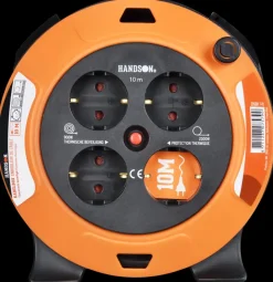 Handson Kabelbox 4-voudig RA 10 Meter